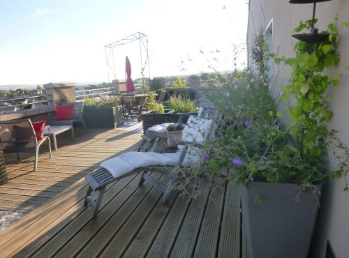 aménagement d'une terrasse à Angoulême