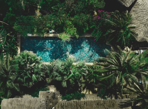 aménagement jardin piscine