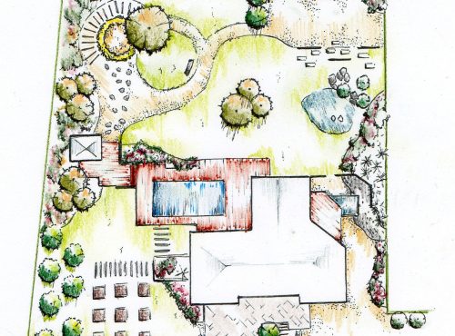 architecte jardin en ligne dessiner un plan de jardin